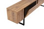 Nordure Mueble para TV Serenity - Pino Atlántico y Negro